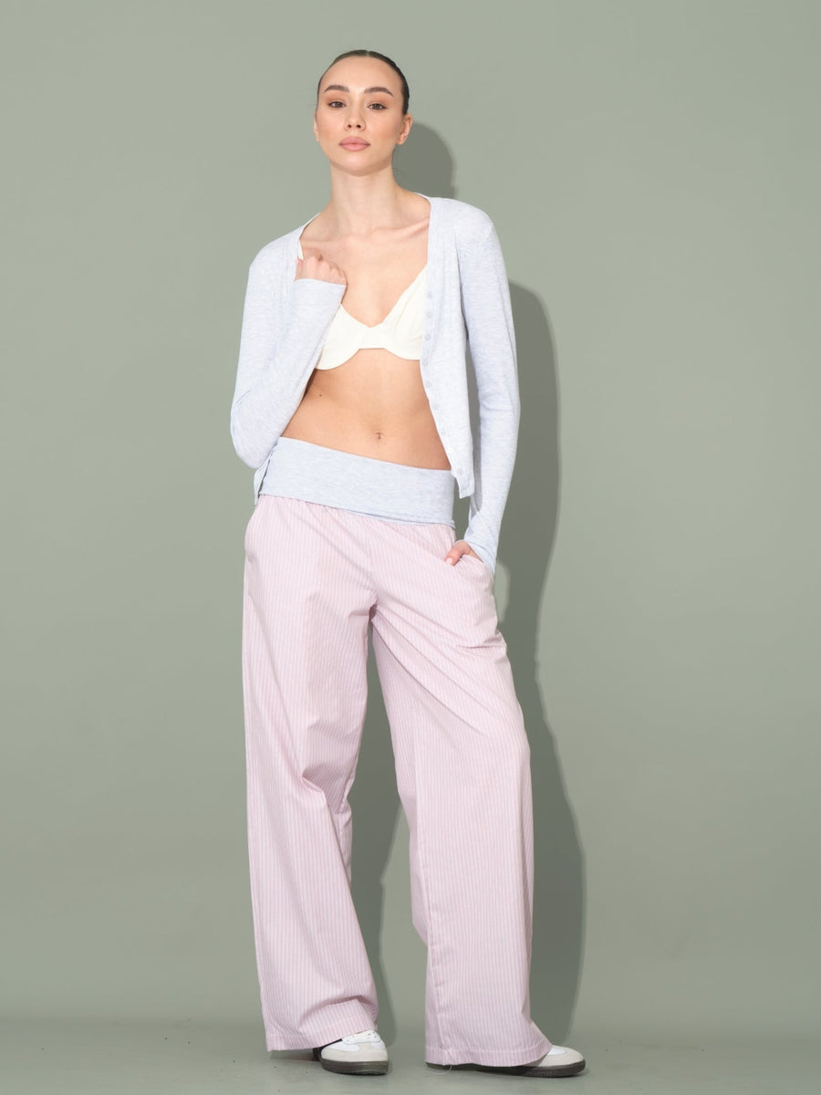 JULIE PANTOLON - PEMBE