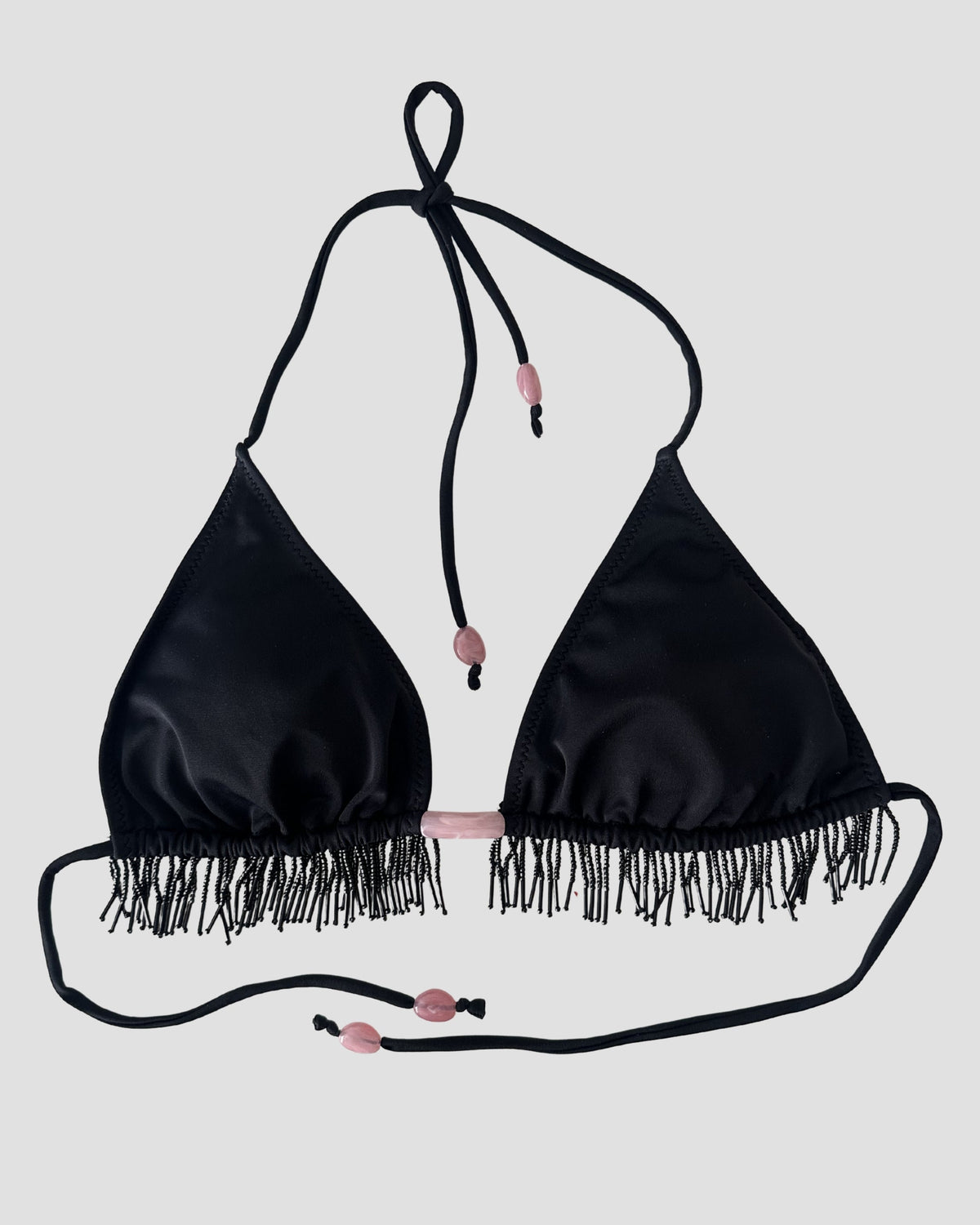 KAIA Black/Pink Bikini Set