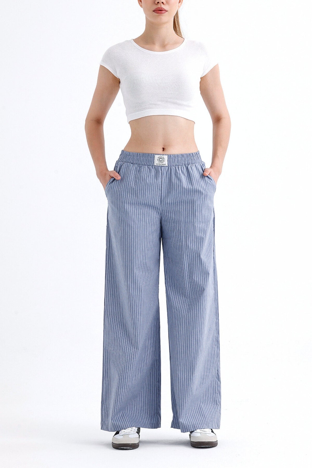 LUCIE Trousers - Dark Blue