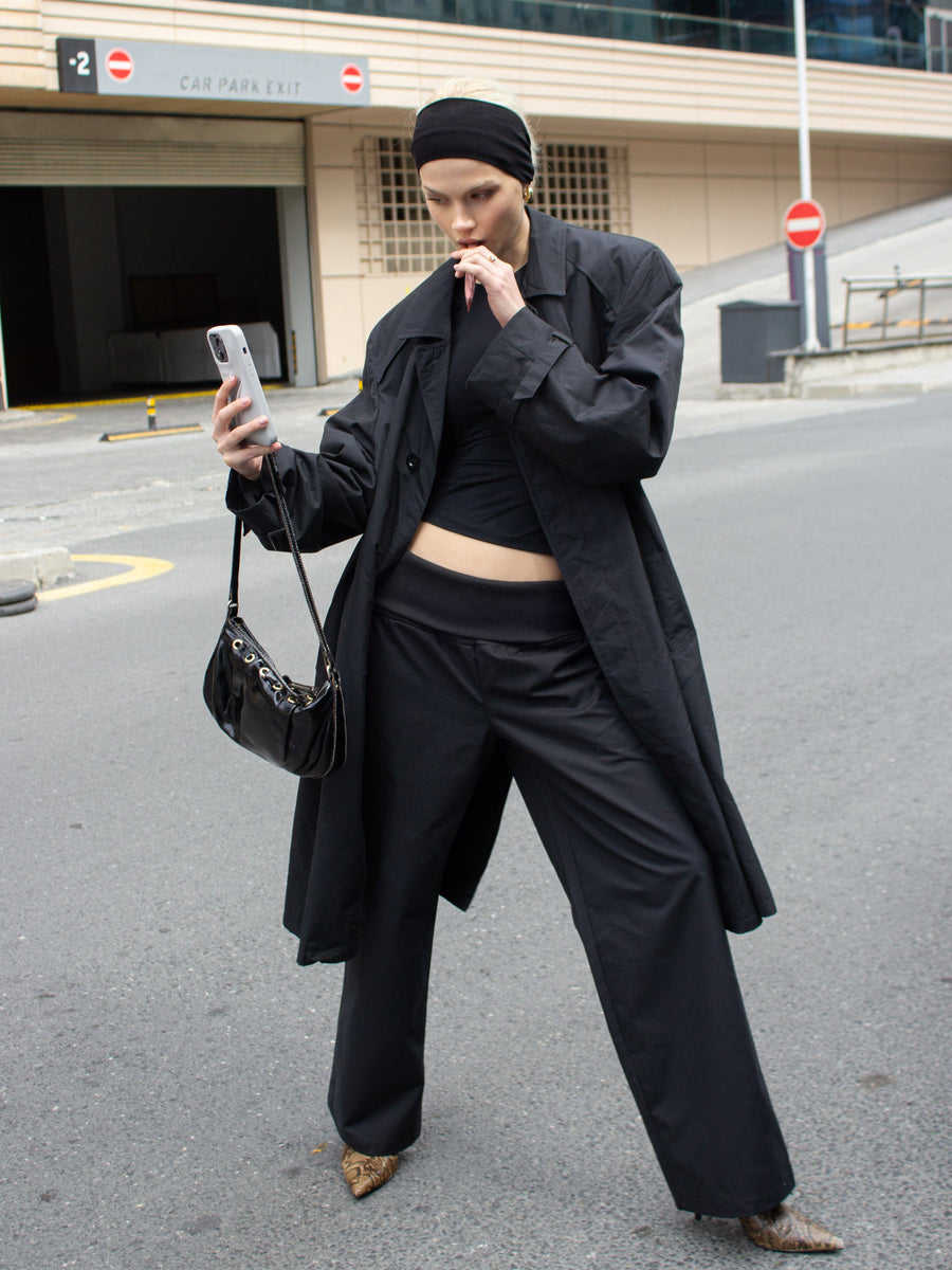RIRI Trousers - Black