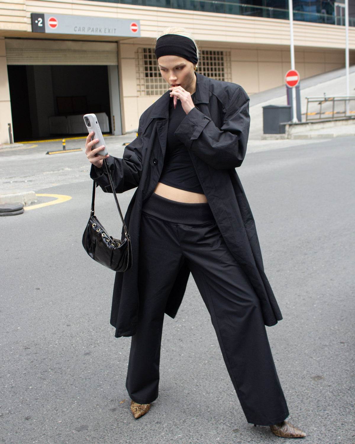 RIRI Trousers - Black